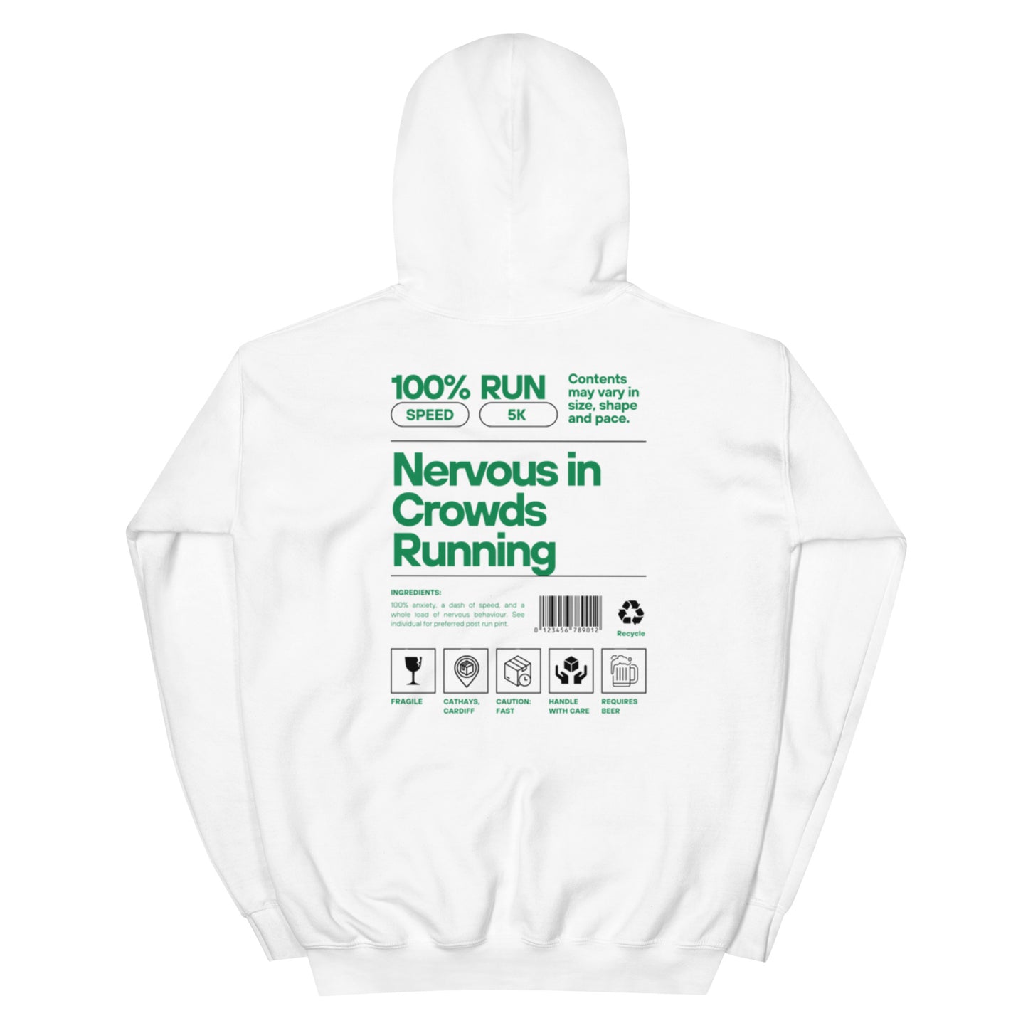 Cardiff running club ‘Parcel’ hoodie