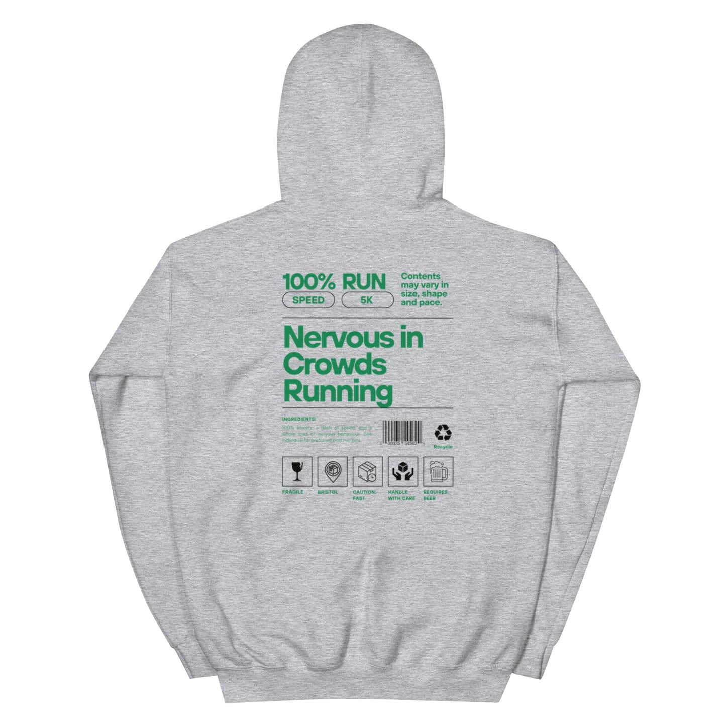 Bristol ‘parcel’ running club hoodie